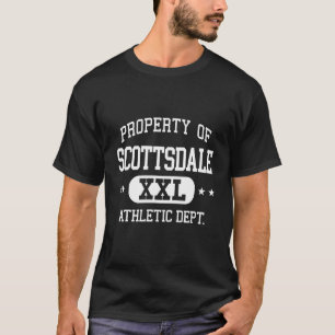 Scottsdale Retro Athletic Property Dept T-Shirt