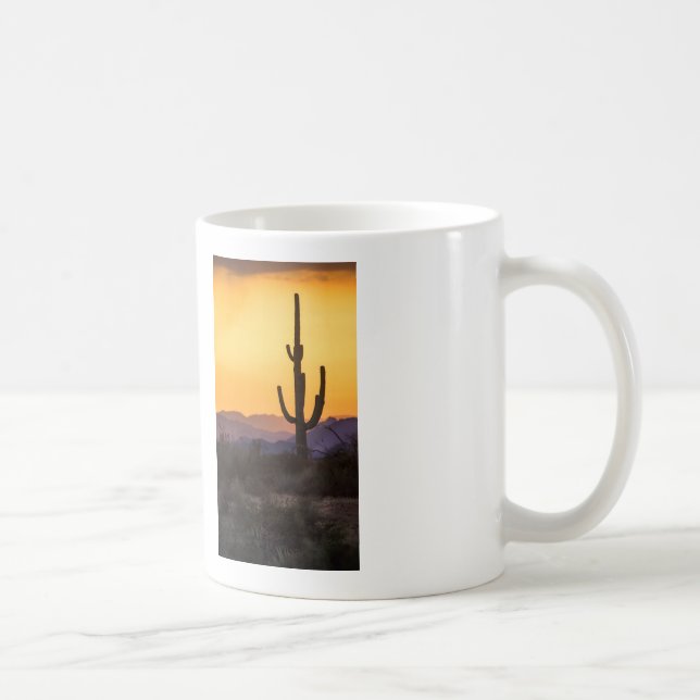 Scottsdale sunset before the storm coffee mug (Right)