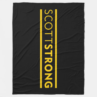 SCOTTSTRONG FLEECE BLANKET