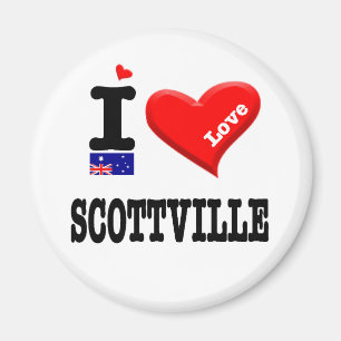 SCOTTVILLE - I Love Magnet