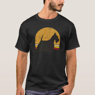 Scotty Dog Aberdeen Terrier Retro 25 T-Shirt
