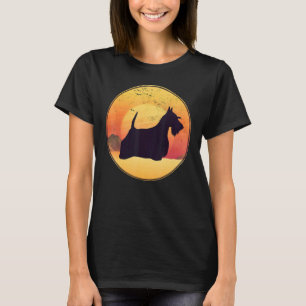 Scotty Dog Aberdeen Terrier Retro 30 T-Shirt