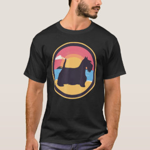 Scotty Dog Aberdeen Terrier Retro 33 T-Shirt