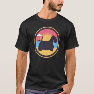 Scotty Dog Aberdeen Terrier Retro 33 T-Shirt