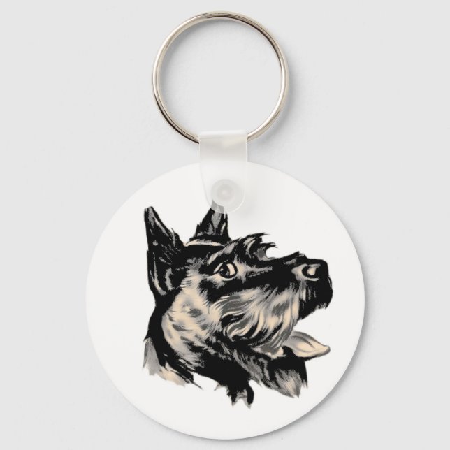 Scotty Dog Key Chain (Front)