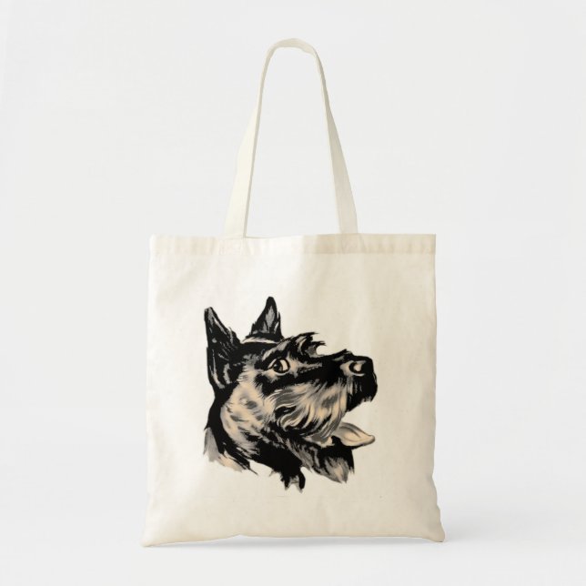 Scotty Dog Tote Bag (Front)