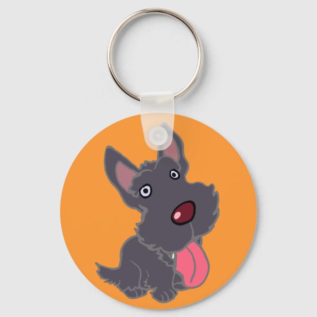 SCOTTY PUPPY KEY RING (Front)