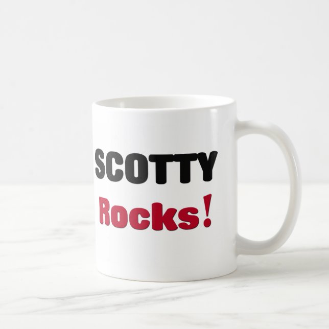 Scotty Rocks Coffee Mug (Right)