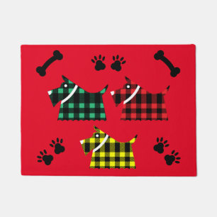 Scotty Terrier Dogs Cute Funny Terriers Breeds Thr Doormat