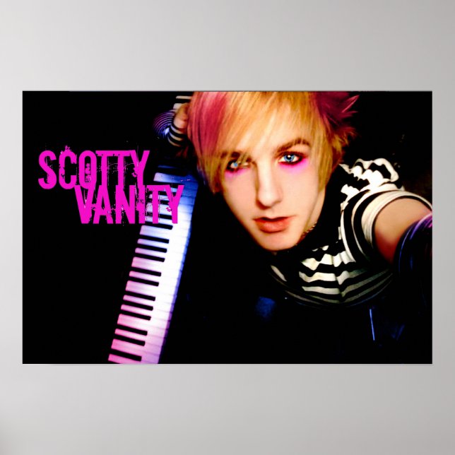 Scotty Vanity Keyboards Poster (Front)