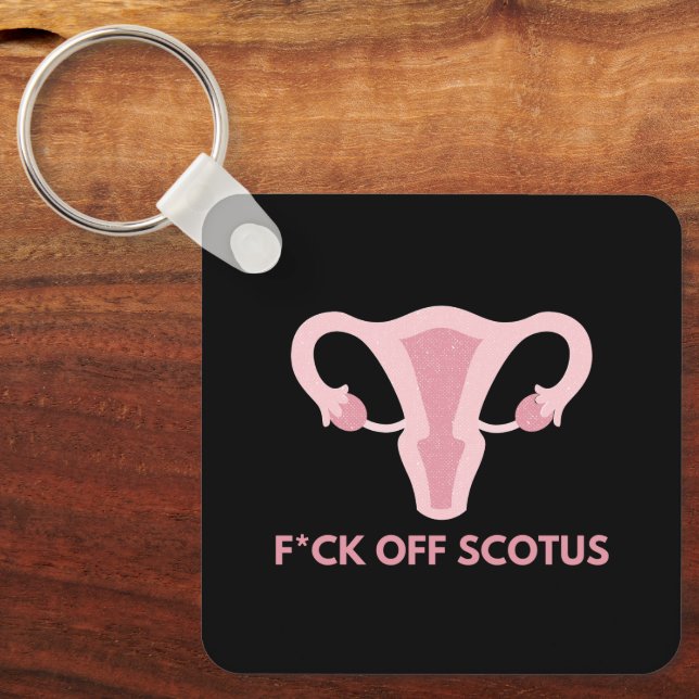 SCOTUS Abortion Ban Protest  Key Ring (Front)