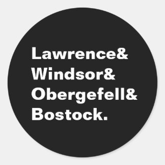 SCOTUS Equality Cases Sticker