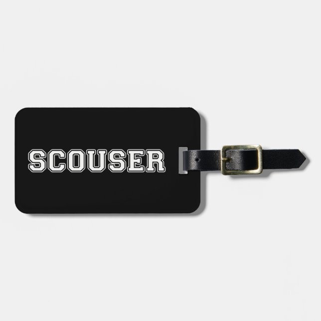 Scouser Luggage Tag (Front Horizontal)