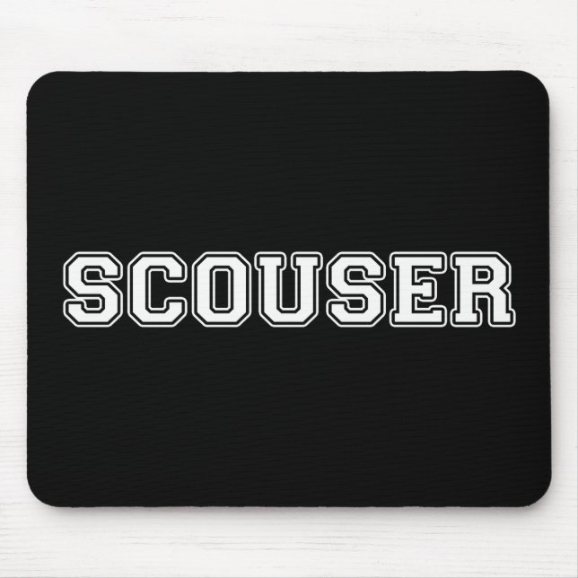 Scouser Mouse Pad (Front)