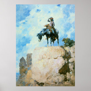 Scout, by William Robinson Leigh Poster