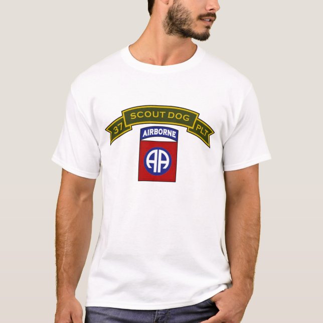 Scout Dog Platoons T-Shirt (Front)
