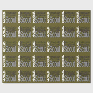 Scout Extraordinaire CUSTOM Wrapping Paper