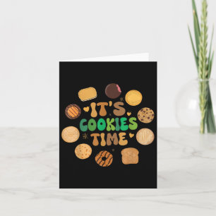 Scout For Girls Cookie Dealer It's Cookie Time Cam Card