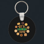 Scout For Girls Cookie Dealer It's Cookie Time Cam Key Ring<br><div class="desc">Scout For Girls Cookie Dealer It's Cookie Time Camping Group</div>