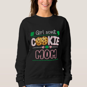 Scout For Girls Cookie Mum Funny Scouting Family M Sweatshirt