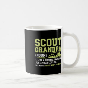 Scout Grandpa Funny Camping Hiking Mountain Gift Coffee Mug