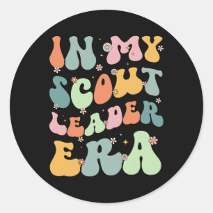 Scout In My Scout Leader Era Classic Round Sticker