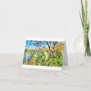 Scout Lake, Wisconsin, Beautiful note card