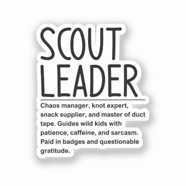 Scout Leader (Front)