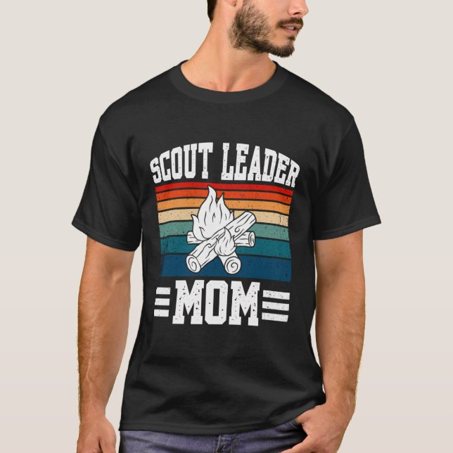 Scout Leader Mum Scout Leader T-Shirt (Front)