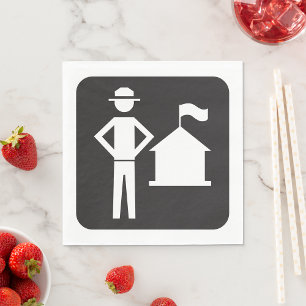 Scout Leader Paper Napkins