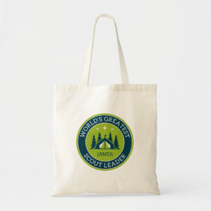 Scout Leader Personalised Tote Bag
