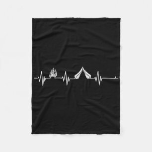 Scout Life Camping Leader Hiking Outdoor Scouting Fleece Blanket