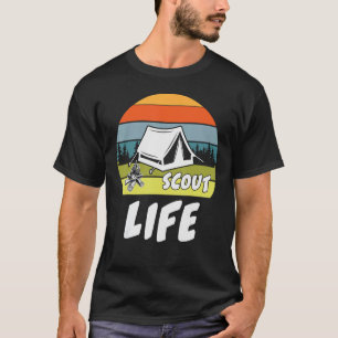 Scout Life is Campfire Treats is Camping Travel T-Shirt
