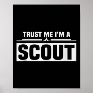 Scout Life Pun Camping Leader Hiking Outdoor Scout Poster