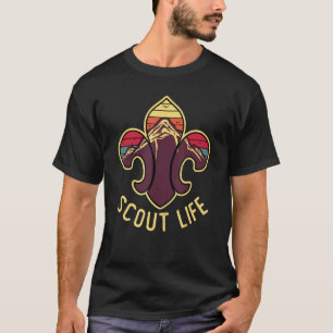 Scout Life Scout Leader Hiking Camping Camper Scou T-Shirt
