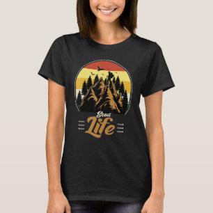 Scout Life Scouting Lovers Gifts Hiking Happy Camp T-Shirt