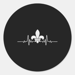 Scout Love Camping Leader Hiking Outdoor Scouting  Classic Round Sticker