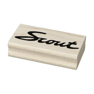 Scout original logo stamp