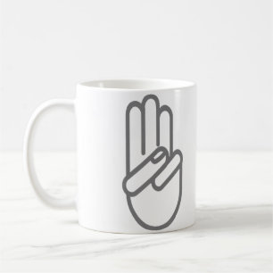 Scout Sign Salut Life Scouting Camping Adventure Coffee Mug