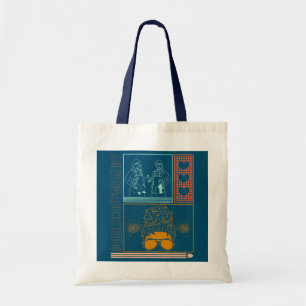 Scouting Girl Hobby Mum Life Messy Bun Camping Tote Bag