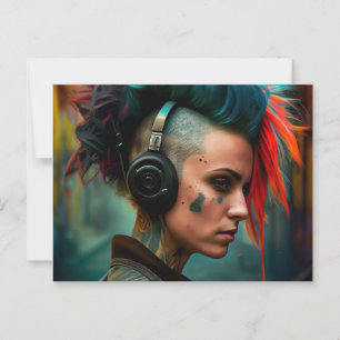 Scouting Girl Postcards