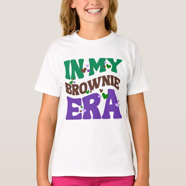Scouting In My Brownie Era T-Shirt (Front)