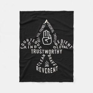 Scouting Law Scouting Outdoor Fleece Blanket