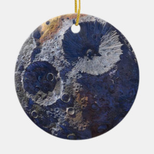 Scouting Mission to Asteroid 16 Psyche Ceramic Ornament
