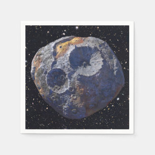 Scouting Mission to Asteroid 16 Psyche Napkin