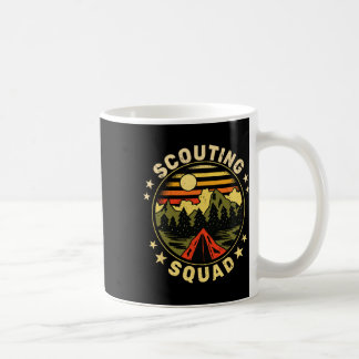 Scouting Squad Vintage Scouts Camping Boy Hiking S Coffee Mug