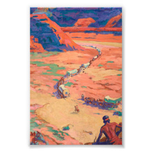 Scouting the Intruders by Maynard Dixon Photo Print