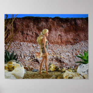 Scouting the route.  poster