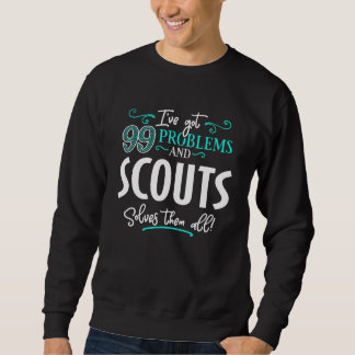 Scouts Design - Scouts Solves Them All Sweatshirt