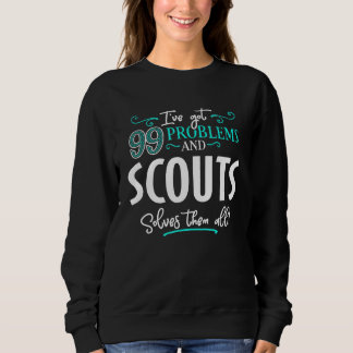 Scouts Design - Scouts Solves Them All Sweatshirt